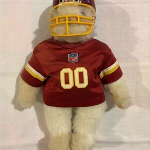 NFL Rare Officially licensed Vermont Teddy Bear Company Washington commanders
